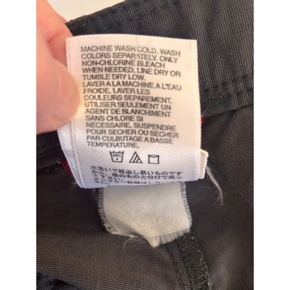 The North Face Womens Pants 10 Gray Hiking Outdoor Capri Crop Gorpcore - Picture 10 of 12